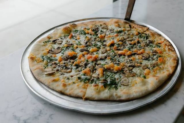 Juliet's Garden Pizza.