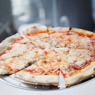Three Cheese Pizza Slice